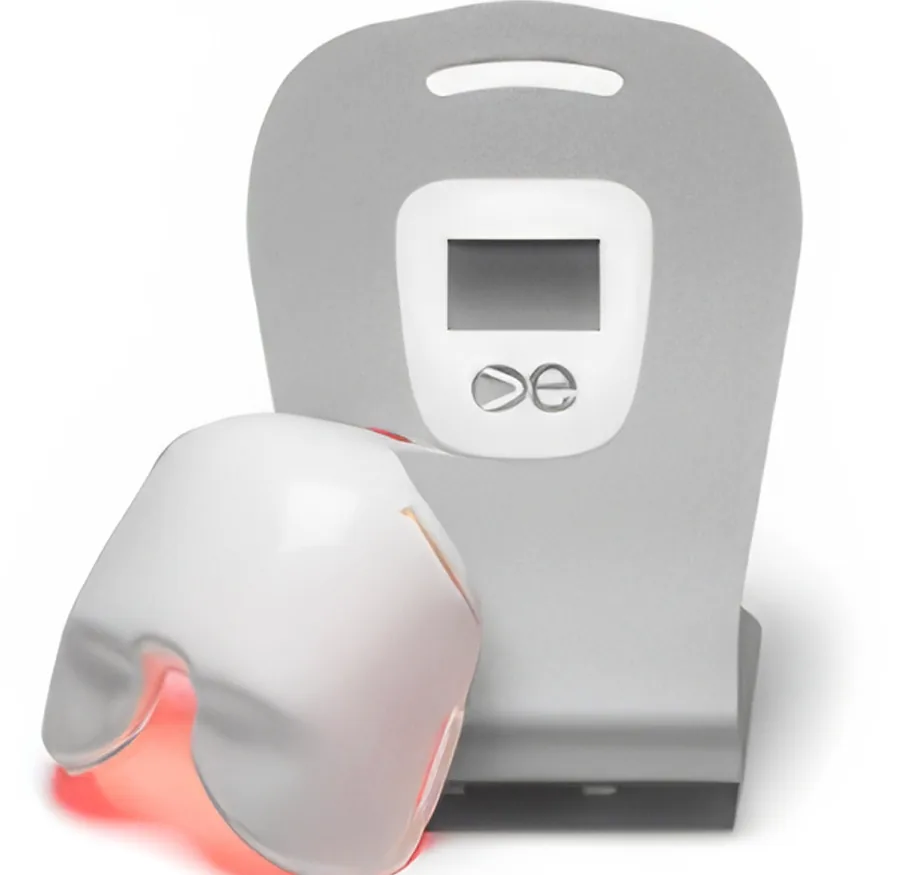 Meibomask photobiomodulation mask and base